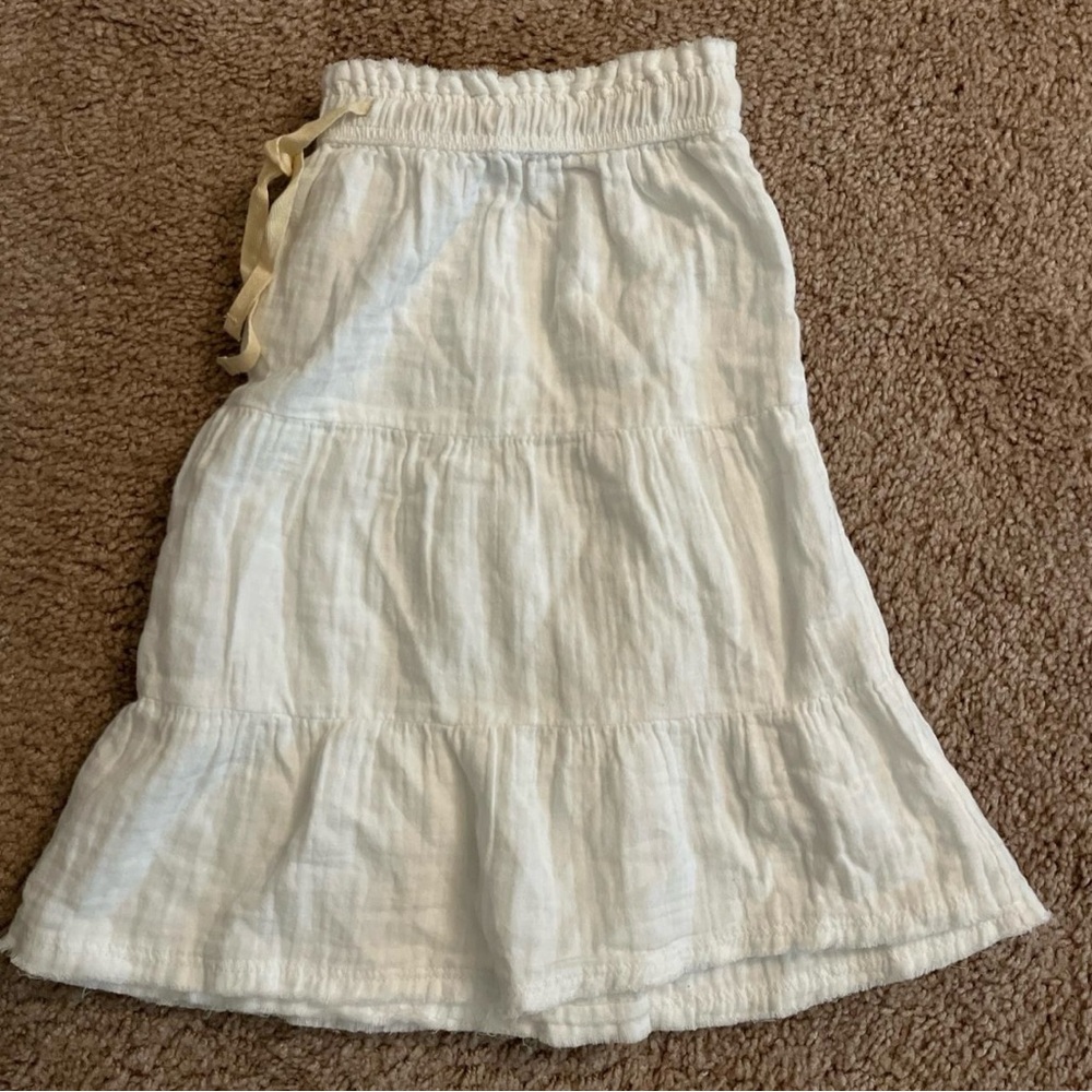 American Eagle white mini skirt